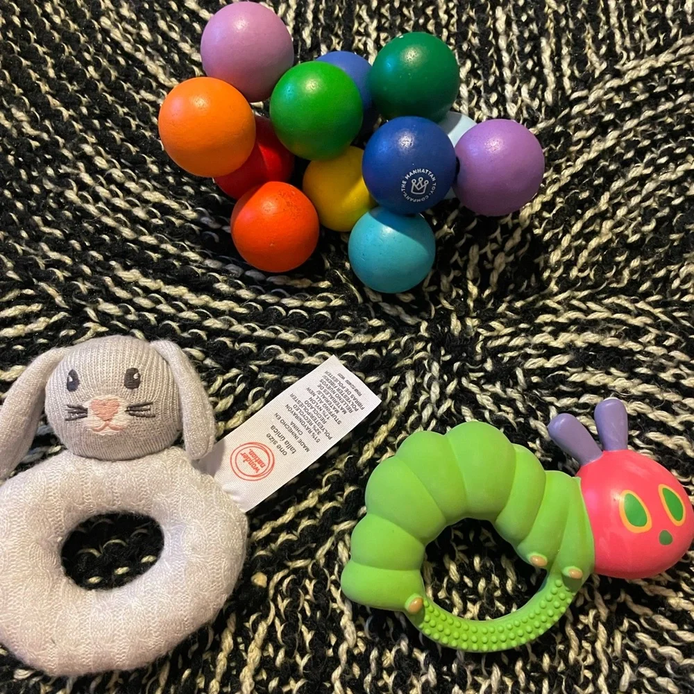 Teething toy baby infant lot of Toys